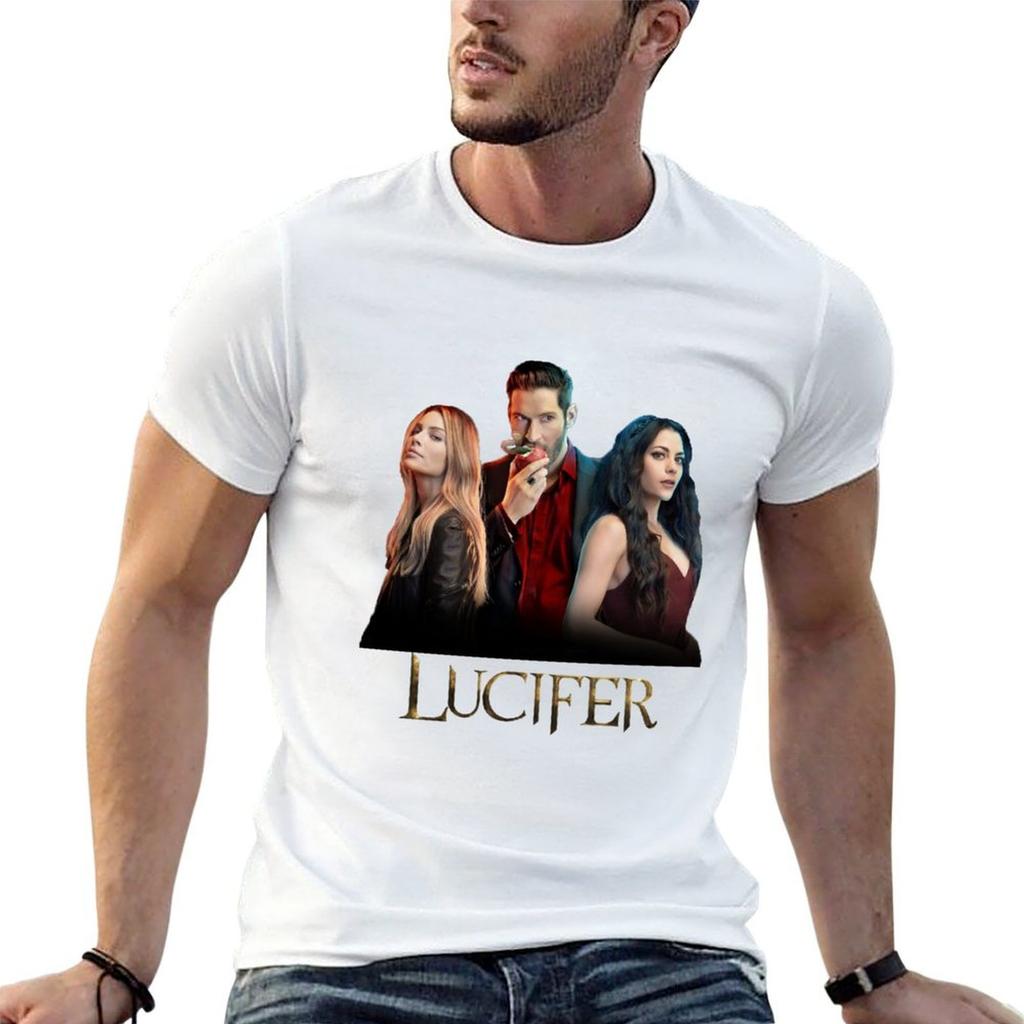 Lucifer Season 4 T-Shirt Anti-Wrinkle Short Sleeve T-Shirt