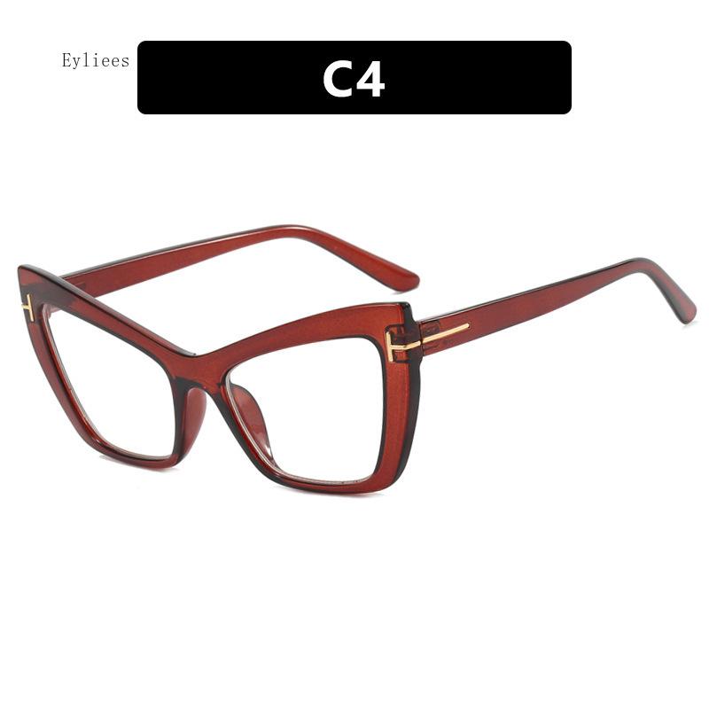 Cat Eye Frames Glasses Women Vintage Spectacle Frame Fashion Eyeglasses De Lectura Hombre Blue Light Blocking Glasses