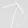 Hish Hish Pearl Ribbon Tie - Ivory