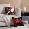 Tokisaki Kurumi Date A Live Cushion Cover Pillowcase Short Plush Invisible zipper Room Sofa Cushion Cover