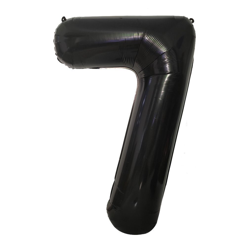 40 Inch Black Number Balloons for Birthday Party Decorations, Anniversary and Celebration Decor