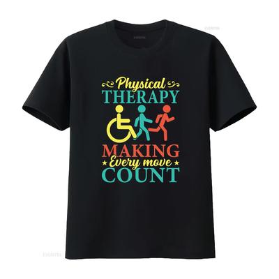 Physical Therapy Making Every Move CounT T Shirt PT AssistanT TherapisT PhysiotherapisT Vintage Washed Fashion