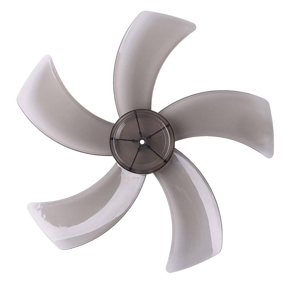 12 Inch Household Plastic Fan Blade Five Leaves With Nut Cover For Pedestal Replacement Part For 12"/280mm Stand Fan Or Desk Fan