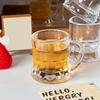 50Ml Mini Crystal Clear Beer Whiskey Glasses Durable Thickened Glasses Cute Coffee Mug Korean Sake Cups Barware Dining Bar