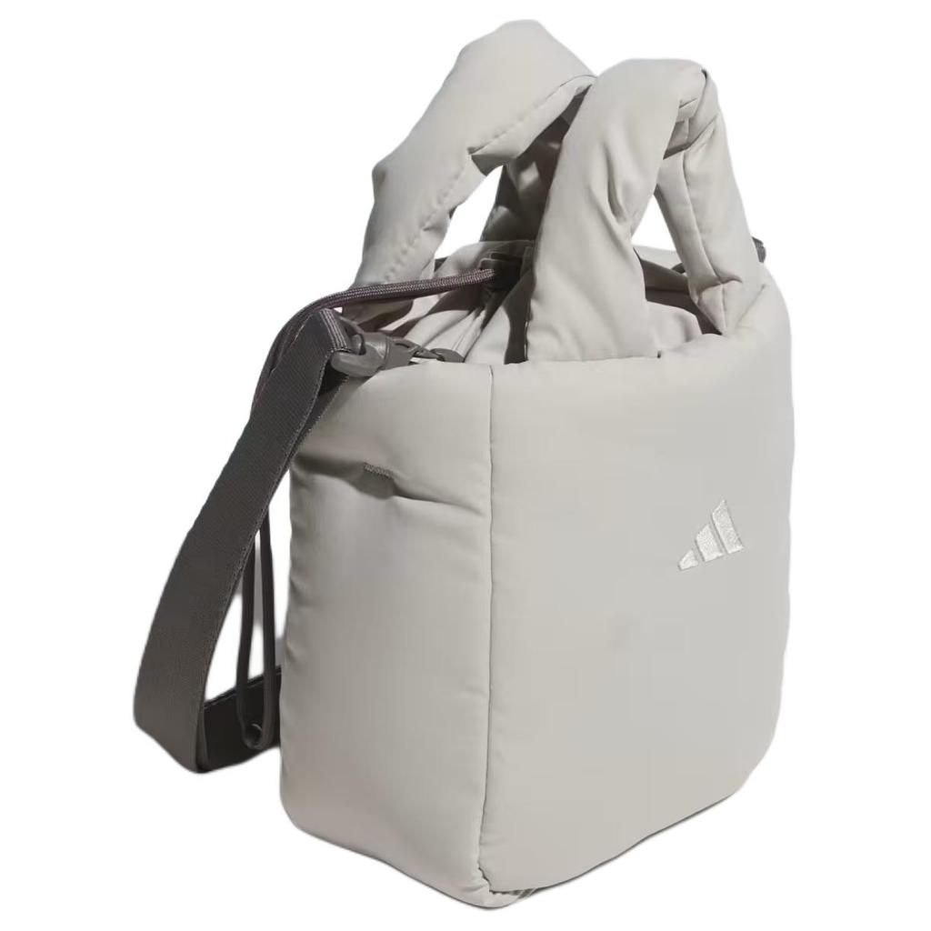 Adidas Polyester Shoulder Bag, Crossbody Bag, Handbag Unisex Gray Adidas JZ4423