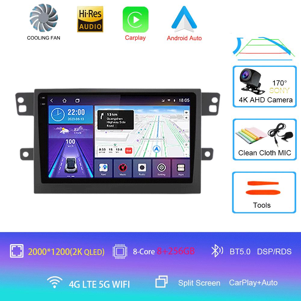 Android 14 For MAXUS T60 T70 Pickup 2017 - 2021 Car Radio Multimedia Video Player Navigation GPS 5G WIFI Carplay Auto 360 Camera