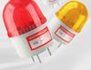 LTE-5071J LED Strobe Warning Light with Sound Alarm for Vehicle, 12V/24V/220V