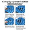 Dual-Side Flip Board Strategy Tabletop Game Logical Thinking Brain Teaser Educational Toy For 2 Players Parent-Child Interactive