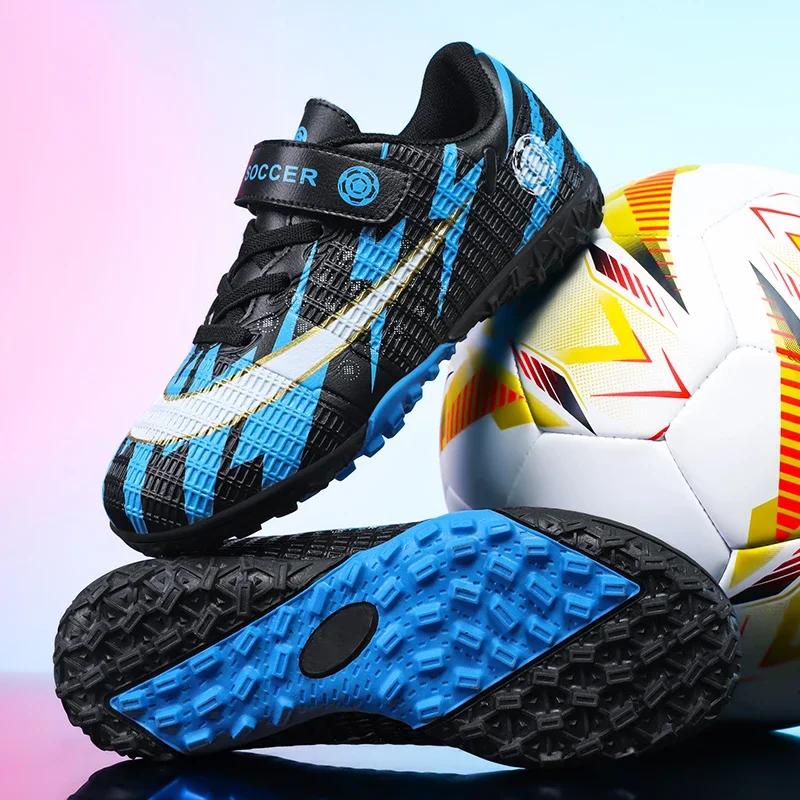 Kinderturnschuhe Indoor Kindersport Kunstrasen Fußballtrainer Jugend Sport Profi Original Neueste Kindersportfußballschuhe Sport 38