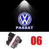 2 For VW Touareg GTI MK6 Golf 5 6 7 Passat B6 B7 B8 B9 Jetta MK7 R LED Car Door Projector Welcome Ghost Shadow Light Accessories Zw4