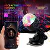 RGB Sound Activated LED Disco Ball Light with Remote Control Rotating DJ Stage Lamp for Home Car Party Club Christmas Decoration
