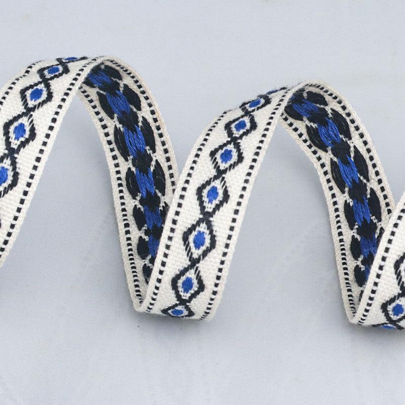 

Сделай сам Романтичный этнический стиль Полиэстер/хлопок Жаккардовая лента, Боковые полосы, Шнурки для воротника, Одежда, Сумки, Обувь, Шляпы, Аксессуары ручной работы, Ленты 1.6cm*10 yards