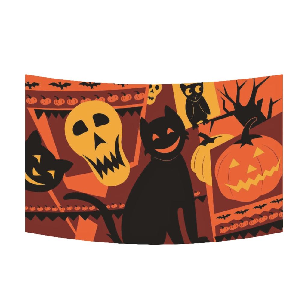 Halloween Banners, Party Decorations, Flags, Background Cloths