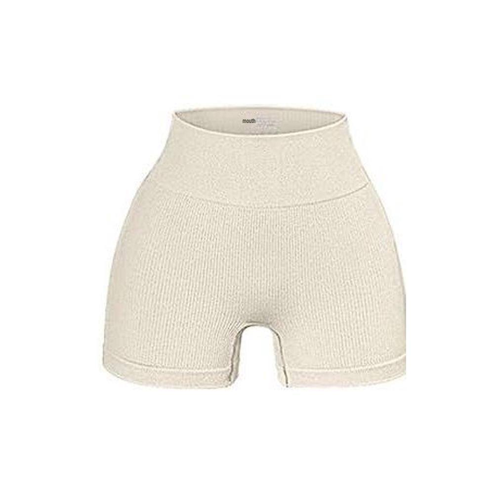 Nahtloses einfarbiges Yoga-Outfit: Sexy Rücken Dreiteiliges Set