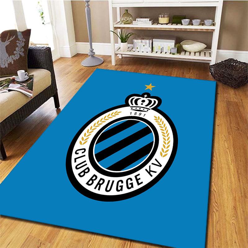 Club Brugge K.V Carpet Rug for Living Room Bedroom Home Sofa Decoration,Kids play Non-slip Floor Mat