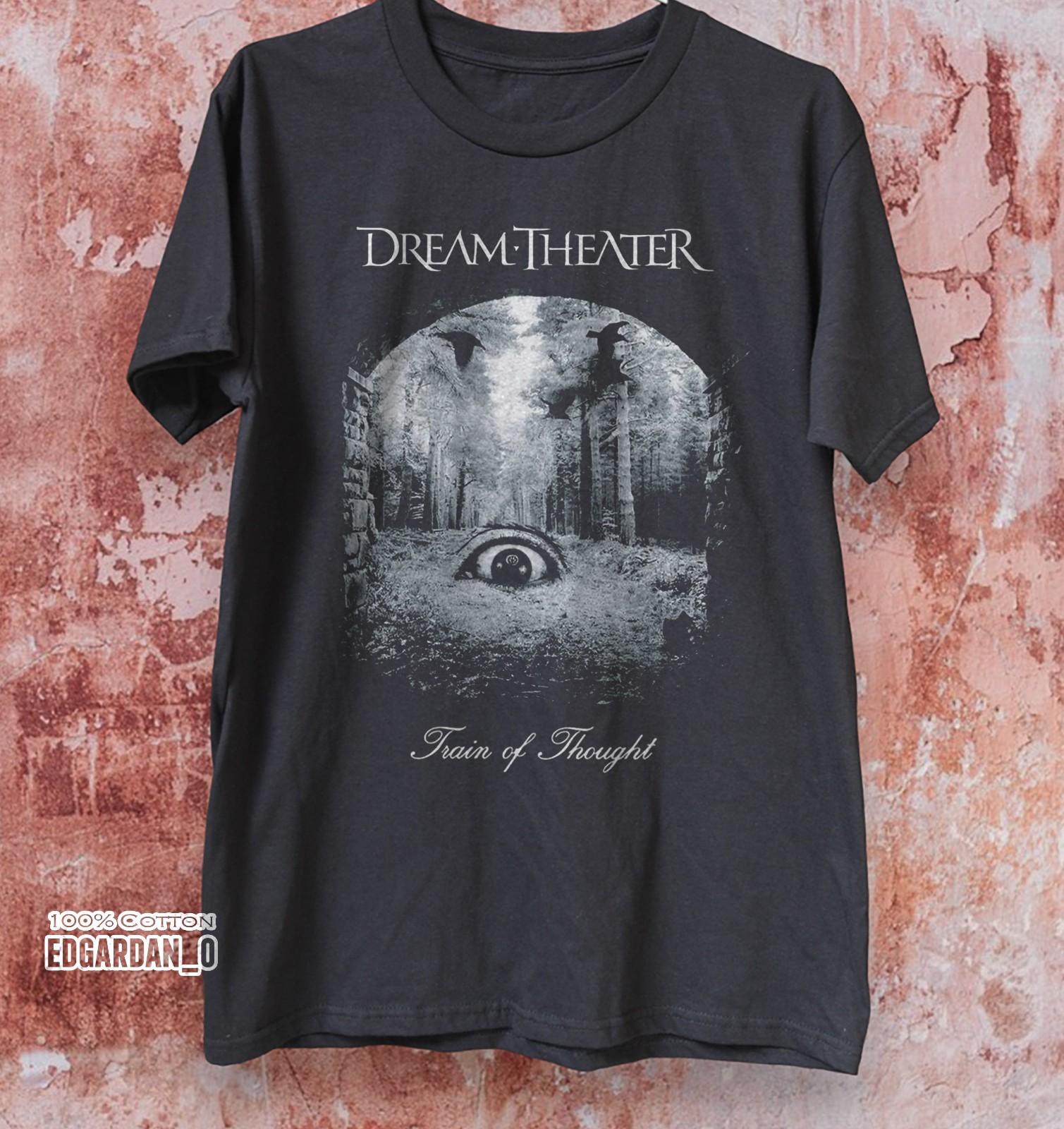 Dream Theater - Train Of Thought Heavy Cotton Black Unisex T-shirt Size S-5XL S