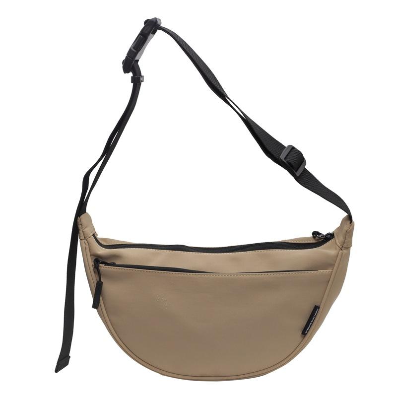 Nylon Cloth Crossbody Korean Bag Large Capacity New Texture Shoulder Crossbody Bag Casual Dumpling Bag Casual Versatile