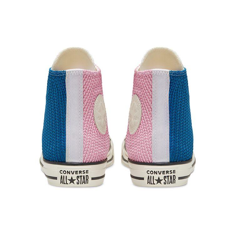 Converse Chuck Taylor All Star Runway Cable Blue Pink Hi Sneakers 'Pink Blue' Women's 568664C
