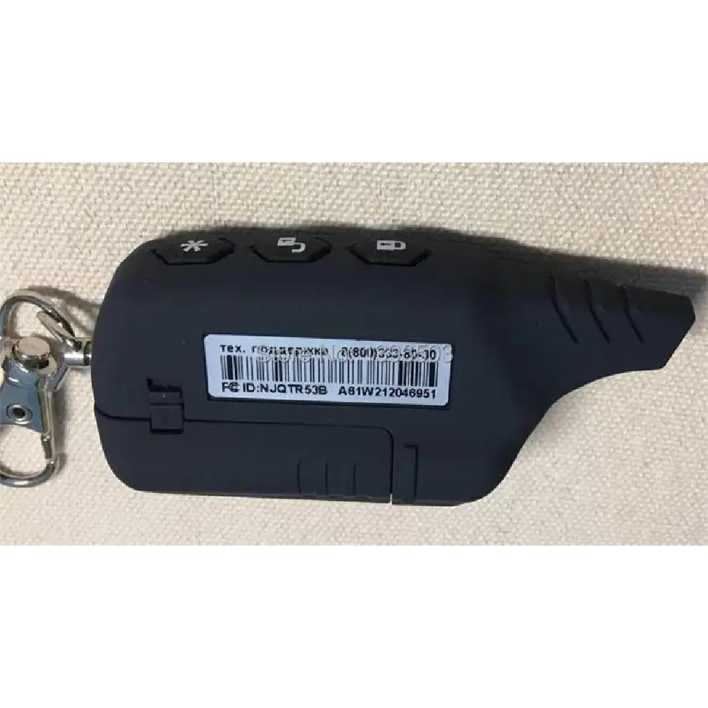2-way A61 LCD Remote Control Keychain for Key Chain StarLine A61 Two Way Car Alarm System Russian 2-way Alarm Fob Auto-start