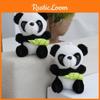 Panda Shoots Bamboo Animal Stuffed Plush Key Chain Toy Children Gifts Birthday