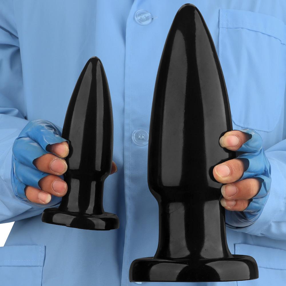 Sharp Pointed and Oversized Anal Plug Suction Cup Anal Sex Product Toy Anal Expansion  Oversized Dildo  Male and Female