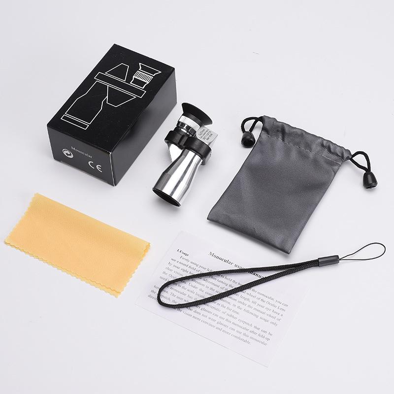 

HD Low-Light Night Vision Monocular Telescope: Portable, High Magnification, Angled Lens for Mobile Photography