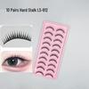 Daifeilanxi LS-812 Stage Makeup Eyelashes (10 Pairs)