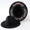 Elegant Round Top Bucket Hat With Bohemian Print And Wide Brims Music Festival Hat Fashion Acessory For Photo Props
