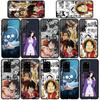 For Samsung Galaxy S25 S24 S23 S22 Ultra FE Plus A37 A57 A56 A55 A06 A16 A15 A36 A26 A35 A05 A25 A54 A34 Phone Case Comics Nico Robin One Piece Luffy