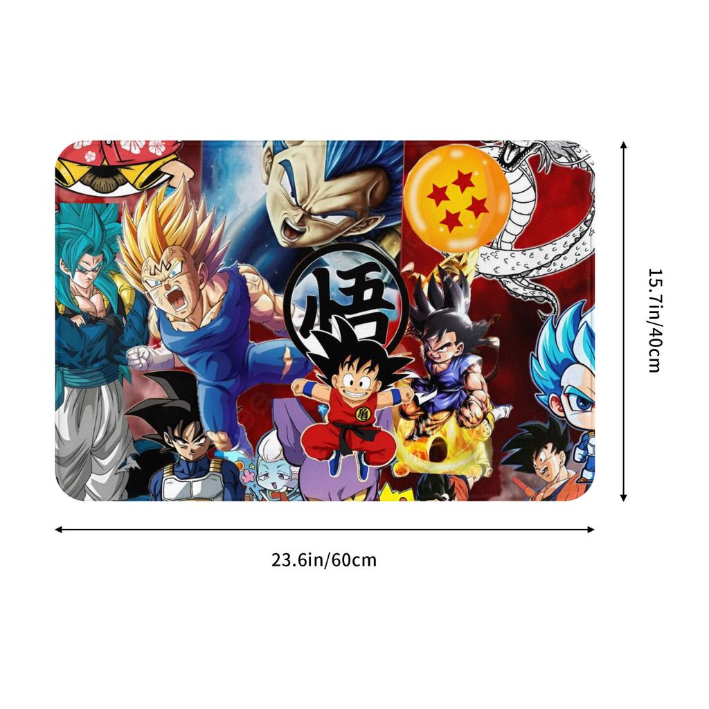 DragonBall Anime Dragon Ball Front Floor Door Entrance Mat Indoor  Bathroom Kitchen Doormat Garden Carpet Rug