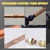 5 In 1 Air Conditioner Copper Pipe Expander Swaging Drill Bit Set Swage Tube Expander Soft Copper Tubing Tools or HVAC Repair