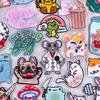 NEW Frog Cat Patch Cute Animal Embroidered Patches For Clothes Cartoon Patch Iron On Patches For Clothing Jackets Hats Sew DIY