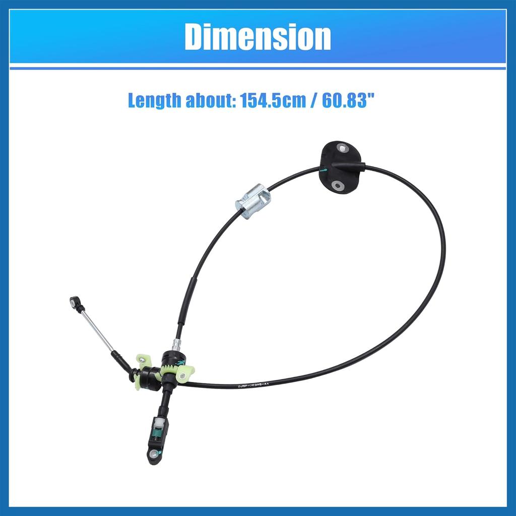 No.CJ5Z7E395A Automatic Transmission Gear Shifter Cable for Ford Escape 1.6L 2.0L 2.5L L4 2013-2016 Auto Trans Control Range Selector Lever Cable