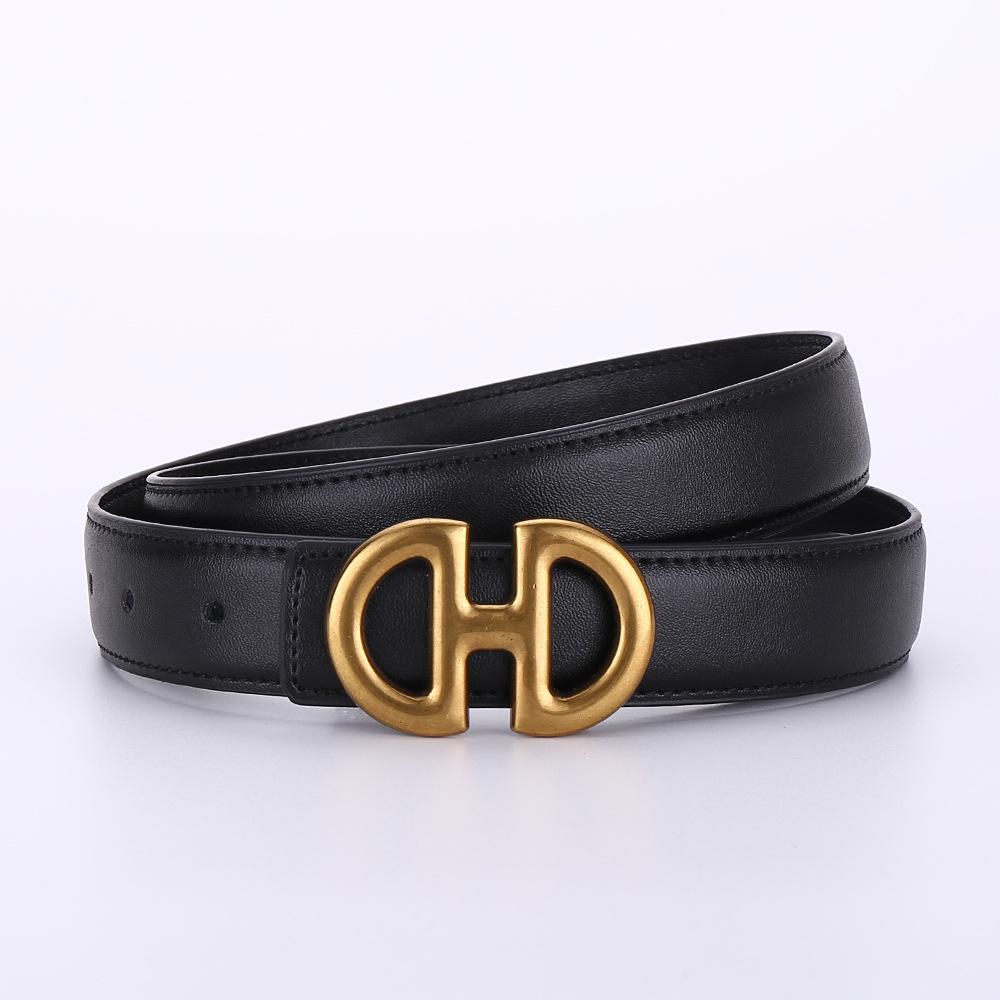 Elegant Women's Genuine Leather Belt: Versatile, Stylish, and Decorative for Jeans