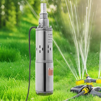 Pompa Sommergibile 12V 180W 1.2m³ Pompa Acqua Pompa Sommergibile per Pozzo Profondo IP68 Per Estrarre Acqua Sotterranea da Stagni, Laghi
