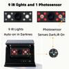 Wireless Solar WiFi  Backup Camera Magnetic BaseAI Blind Spot Alarm Backup for IPhone Android Bus Van Truck RV Front Rear View