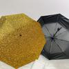 1 ks Zlatý třpytivý vzor Design deštníku Automatické otevírání a zavírání Deštník, Vysoce kvalitní Cestovní deštník, Lehký a přenosný, -22