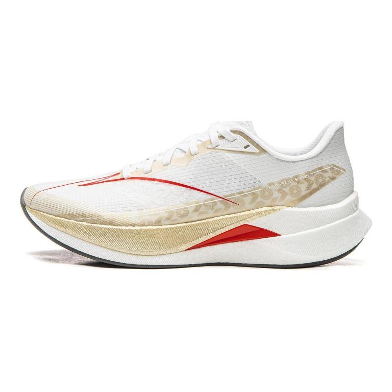 Li-Ning Chitu 9 PRO Mens Low Top Running Shoes White Gold ARPW001-20 39.5
