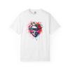 Colorful Drip Portrait Sunglasses T-Shirt | Watercolor Face Tee