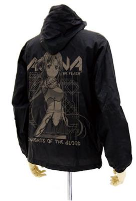 Sword Art Online Asuna Kapuzen-Windjacke Schwarz x Rot Größe M