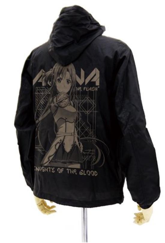 

Sword Art Online Asuna Hooded Windbreaker Black x Red M Size