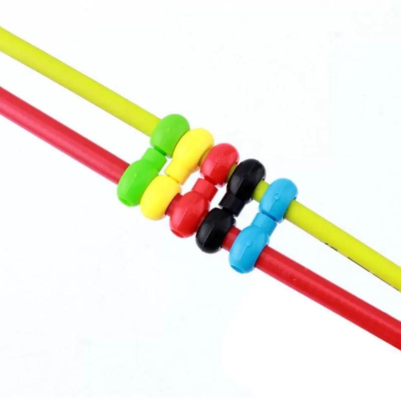 10pcs Bicycles Brake Wire Holder With Strong Grip Cycling Brake Line Fastener for Bike Cable Arrangement