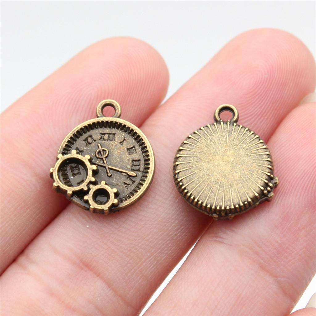 Charms Zahnrad Steampunk Cyberpunk Anhänger Vintage Schmuckzubehör QC060