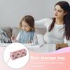 Bow Makeup Bag Multifunctional Cosmetic Organization Portable Bow Pencil Case Colorful Travel Toiletry Bags for Home School