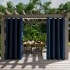 1pcs Multi-Color Waterproof Oxford Cloth Privacy Grommet Curtain Exterior Curtain for Gazebo Front Porch Pergola Patio Curtain