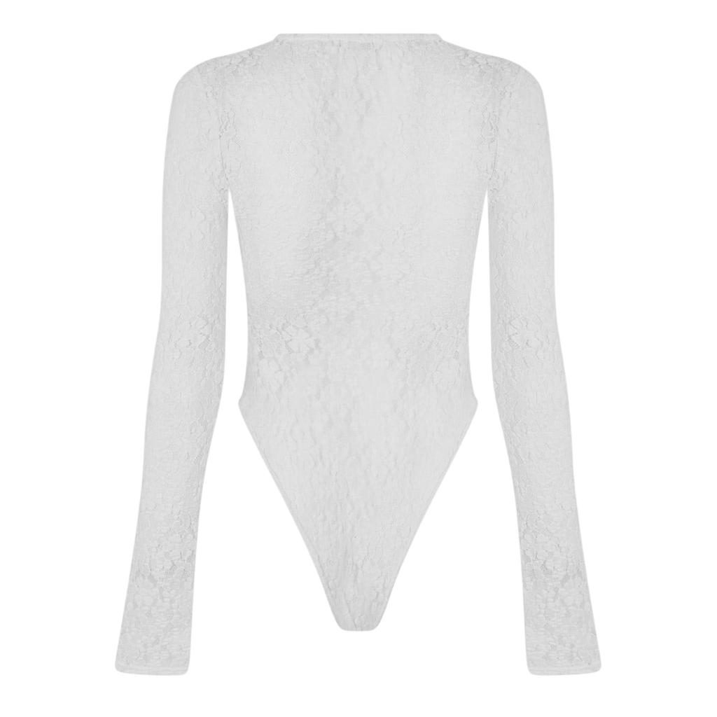 Edited Womens/Ladies Janiya Floral Lace Fitted Bodysuit