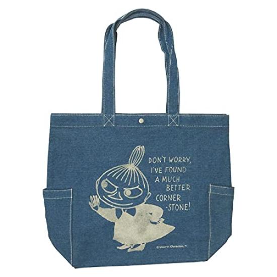 Moomin Little My denim tote bag