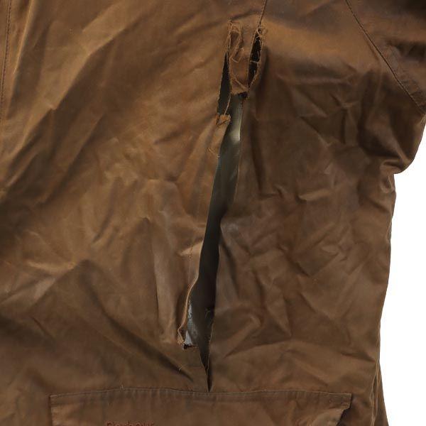 Barbour Voskovaná bunda XXL Hnědý kabát Pánský Použitý