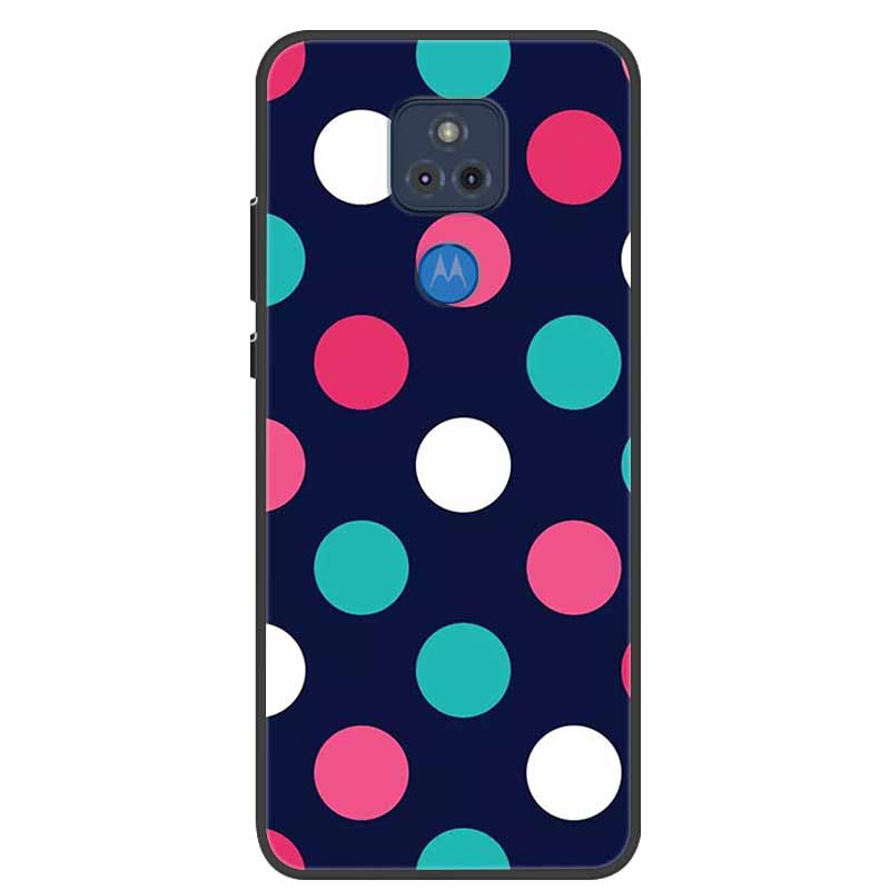 

For Moto E7 Plus Case Bumper Silicone TPU Soft Phone Cover Case For Motorola E7 Plus Cartoon Funda E 7 Plus Shockproof Coque Moto E7 Plus