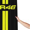 Moto-Gp Rossi-Moto da Corsa Motocross Vr 46 Tenda da Doccia Bagno Poliestere Impermeabile Tende da Bagno con Ganci